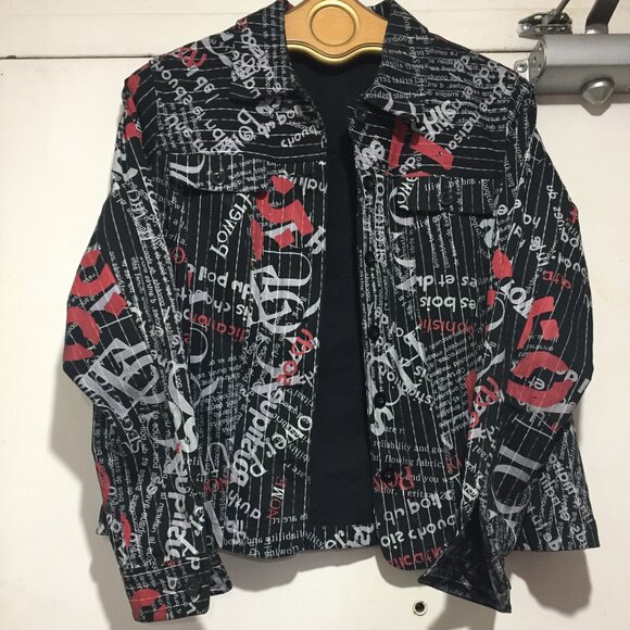 VINTAGE CINNAMON SEA COLLECTION PRINT JACKETS SIZE 10 - Picture 3 of 8